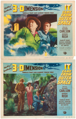 "IT CAME FROM OUTER SPACE" LOBBY CARD PAIR.