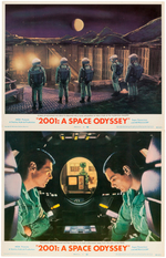 "2001: A SPACE ODYSSEY" LOBBY CARD SET.