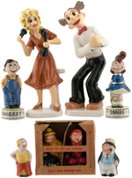 COMIC CHARACTERS SALT & PEPPER SETS.