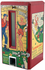 LI'L ABNER "VENDAR-BAR" VENDING MACHINE.