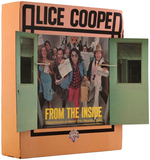 ALICE COOPER "FROM THE INSIDE" ANIMATED RECORD STORE DISPLAY.