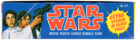 "STAR WARS" TOPPS FIRST SERIES FULL GUM CARD DISPLAY BOX.