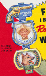 "ROY ROGERS WESTERN MEDAL" PREMIUM OFFER ON CEREAL BOX WRAPPER.