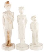 COMIC CHARACTER PLASTER STATUE LOT.