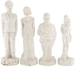 COMIC CHARACTER PLASTER STATUE LOT.