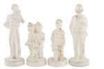 COMIC CHARACTER PLASTER STATUE LOT.