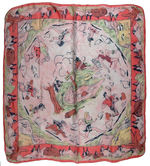 LI'L ABNER LARGE SILK SCARF.