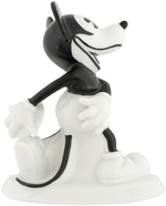 MICKEY MOUSE THROWING DISCUS PORCELAIN ROSENTHAL FIGURINE.