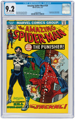 "AMAZING SPIDER-MAN" #129 FEBRUARY 1974 CGC 9.2 NM- (FIRST PUNISHER).