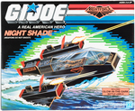 "G.I. JOE NIGHTFORCE" NIGHT SHADE BOXED VEHICLE.