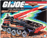 "G.I. JOE NIGHTFORCE" NIGHT STORM BOXED VEHICLE.