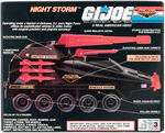 "G.I. JOE NIGHTFORCE" NIGHT STORM BOXED VEHICLE.