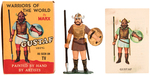 MARX "WARRIORS OF THE WORLD" BOXED VIKING FIGURES.