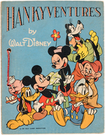 DISNEY "HANKYVENTURES" COMPLETE HANKY BOOK.