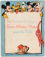 DISNEY "HANKYVENTURES" COMPLETE HANKY BOOK.