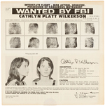 THIRTEEN SDS WEATHER UNDERGROUND FUGITIVES WANTED BY FBI 1970 POSTER MAILERS.