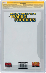 "TRANSFORMERS: DARK CYBERTRON" #1 NOVEMBER 2013 CGC 9.9 MINT - SIGNATURE SERIES.