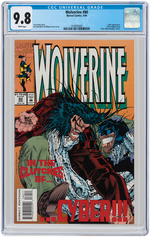 "WOLVERINE" #80 APRIL 1994 CGC 9.8 NM/MINT.