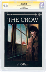 "THE CROW" #4 1989 CGC 9.0 VF/NM - SIGNATURE SERIES WITH SKETCH.
