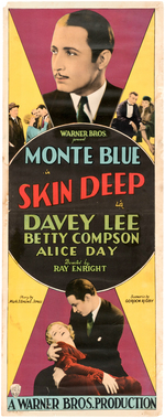 "SKIN DEEP" INSERT POSTER.