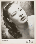 BILLIE HOLIDAY SIGNED PUBLICITY PHOTO.