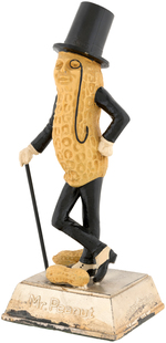 PLANTERS PEANUTS "MR. PEANUT" FIGURAL METAL ADVERTISING DISPLAY.