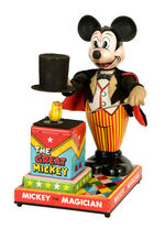 "MICKEY THE MAGICIAN" CLASSIC LINE MAR BATTERY OPERATED TOY.