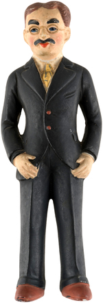 "GROUCHO MARX" BISQUE FIGURE.