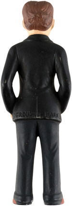 "GROUCHO MARX" BISQUE FIGURE.