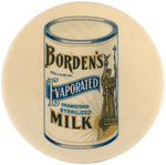 BORDEN'S MILK AND GHIRARDELLI'S GROUND CHOCOLATE PAIR OF MIRRORS.