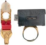 SKY KING FOUR PETER PAN PEANUT BUTTER RADIO PREMIUM RINGS 1949-50.