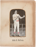 BOXING LEGEND JOHN L. SULLIVAN 1888 STEVENGRAPH.