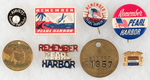 REMEMBER PEARL HARBOR SEVEN ITEMS PLUS PEARL HARBOR NAVY YARD TOOL CHECK.