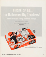 "FLEER DUBBLE BUBBLE" HALLOWEEN 1962 PROMOTIONAL BOOK.