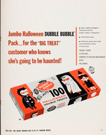 "FLEER DUBBLE BUBBLE" HALLOWEEN 1962 PROMOTIONAL BOOK.