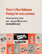 "FLEER DUBBLE BUBBLE" HALLOWEEN 1962 PROMOTIONAL BOOK.