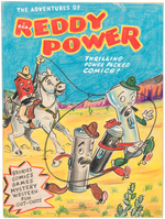 "THE ADVENTURES OF RCA REDDY POWER" PREMIUM COMIC BOOK PROTOTYPE ORIGINAL ART.