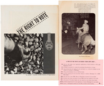 CORE BOOKLETS "LOUISIANA STORY 1963" & "THE RIGHT TO VOTE" BOTH FEATURING PHOTOS BY BOB ADELMAN.