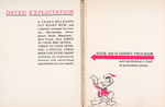 WALT DISNEY 1938 EXHIBITOR'S PUBLICITY BOOK.