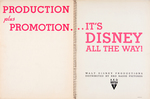 WALT DISNEY 1938 EXHIBITOR'S PUBLICITY BOOK.