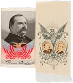 PAIR OF CLEVELAND RIBBONS INCLUDING CLASSIC 1884 JUGATE.