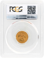 $2-1/2 LIBERTY HEAD (CORONET) 1907 GOLD COIN PCGS MS64.