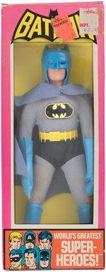 MEGO REMOVABLE COWL BATMAN IN BOX.