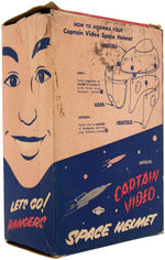 "OFFICIAL CAPTAIN VIDEO SPACE HELMET."