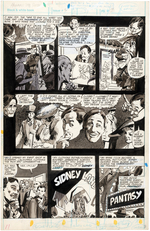 "HOWARD THE DUCK" MAGAZINE #2 PAGE ORIGINAL ART.