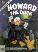 "HOWARD THE DUCK" MAGAZINE #5 PAGE ORIGINAL ART.