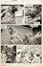 "HOWARD THE DUCK" MAGAZINE #2 PAGE ORIGINAL ART.