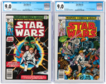 "STAR WARS" #1-4 CGC LOT OF FOUR.