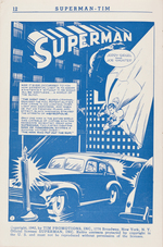 "SUPERMAN-TIM" MAGAZINE FIRST ISSUE.