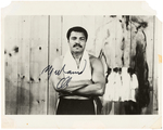 MUHAMMAD ALI SIGNED PHOTO.